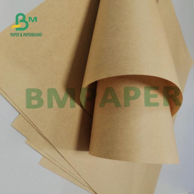 papel mojado de papel del arte de la resistencia a la tensión de 700 * de 1000m m 70g Brown Kraft alto para la cinta