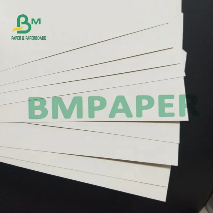 250gsm cubrió la tienda de delicatessen impermeable a la grasa de la tarjeta brillante de la categoría alimenticia que envolvía el papel enorme