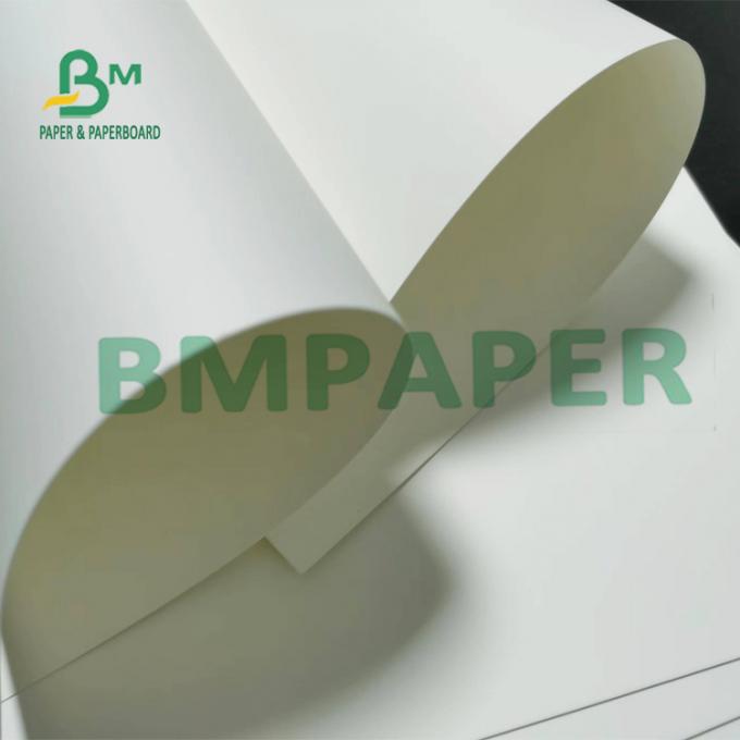 papel impermeable brillante blanco PP de la etiqueta engomada sintética auta-adhesivo de 226um