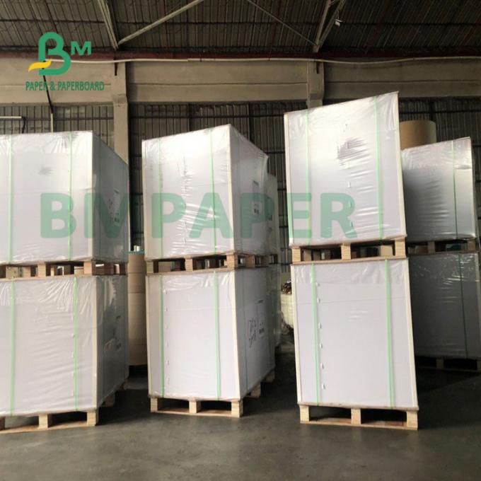 Hojas de papel sintéticas del ANIMAL DOMÉSTICO blanco brillante con de alta calidad para la impresión