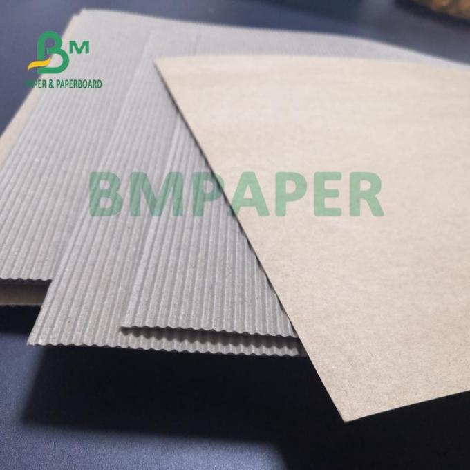 papel acanalado impreso de un sólo recinto 140gsm + 170gsm para e flauta de las mangas del café