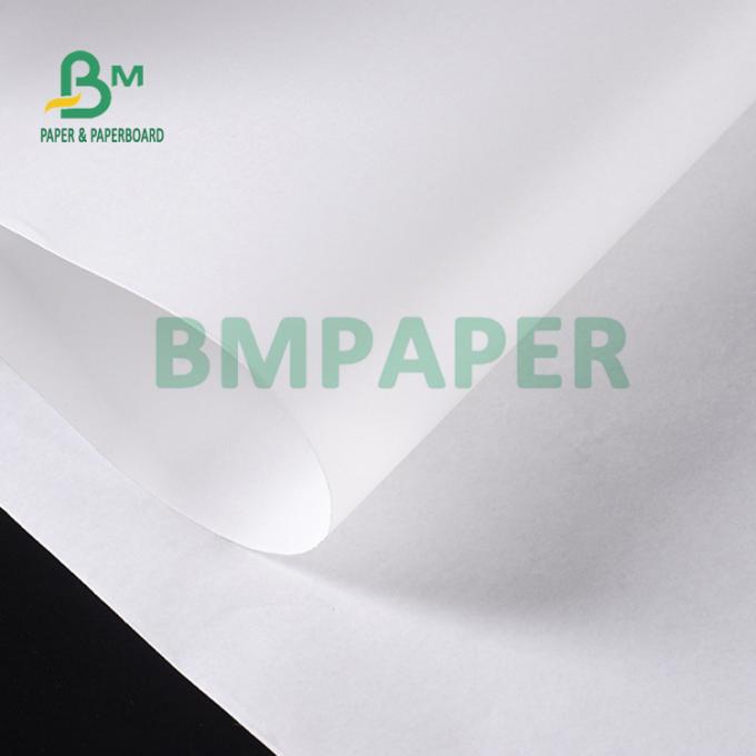 35gsm 40gsm blanqueó el papel blanco de MG Kraft para el paquete 50 los x 70cm de la comida