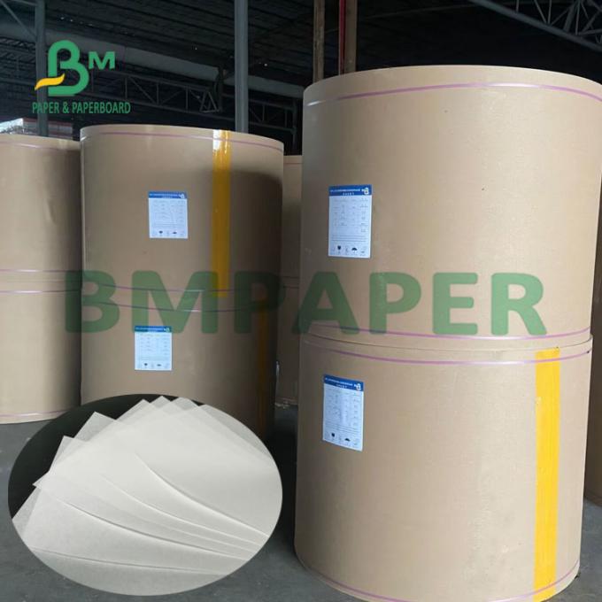 papel no tóxico de papel ligero del arte de la categoría alimenticia de 35g 40g 45g MG Kraft