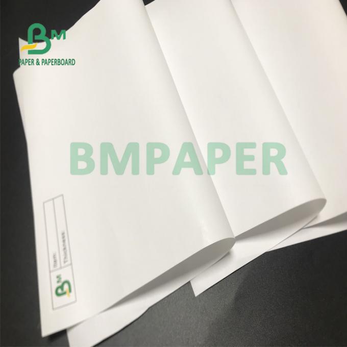 papel termal Rolls de la alta blancura de 55gsm 58gsm para la impresión del cajero automático