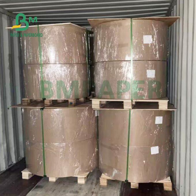 papel termal Rolls de la alta blancura de 55gsm 58gsm para la impresión del cajero automático
