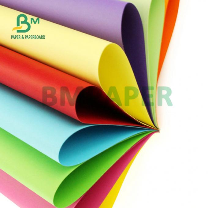 Papel de papel de tarjetas compensado coloreado sin recubrimiento para la tarjeta de felicitación 720 x 1020m m