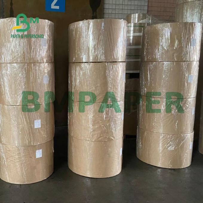 categoría alimenticia de capa de 300g + de 15g PE que envuelve el papel de Brown Kraft para empaquetar