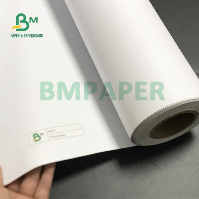papel de trazador de alta temperatura de 80gsm cad Rolls para el dibujo de ingeniería 508m m
