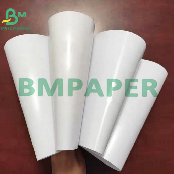 la prenda impermeable laminada PE 80g + 15g blanqueó el papel compensado blanco de Woodfree