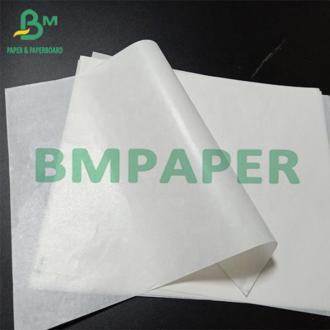 Papel blanco imprimible de la categoría alimenticia 30gsm 40gsm 45gsm MG Kraft para embalar (3)