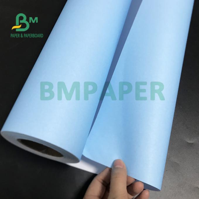 resistencia da alta temperatura 80gsm un papel de copia azul lateral de la ingeniería