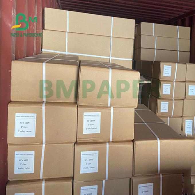 el doble 80gsm echa a un lado absorción azul de la tinta del papel de imprenta del trazador buena
