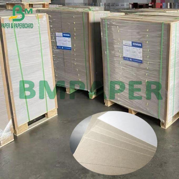 Pulpa reciclada 200g - 450g cubrió al tablero de papel a dos caras blanco con Grey Back