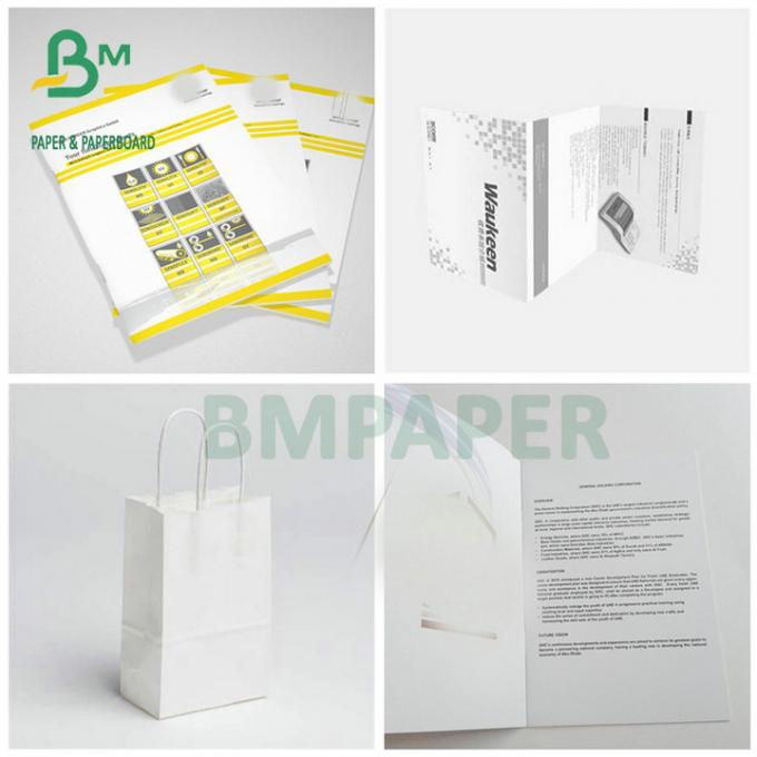 En offset impresión la madera blanca brillante de la Virgen reduzca el tablero a pulpa de papel sin recubrimiento 14PT 16PT
