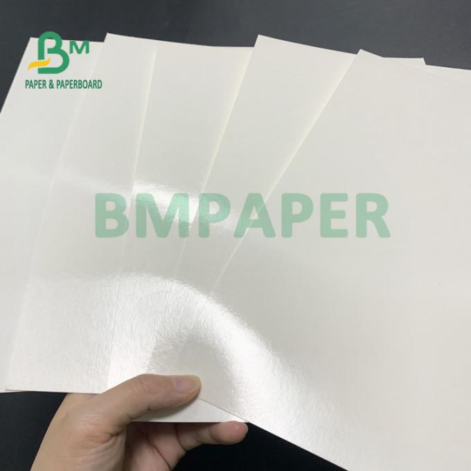 210gsm+15gsm la película de la taza PE cubrió el buen brillo de papel 615m m x 850m m