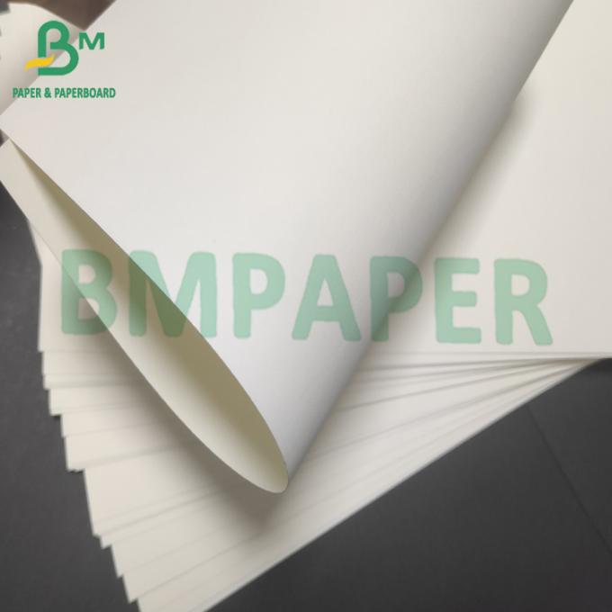 papel blanco revestido polivinílico abonable de la cartulina 300gsm para los cuencos de sopa