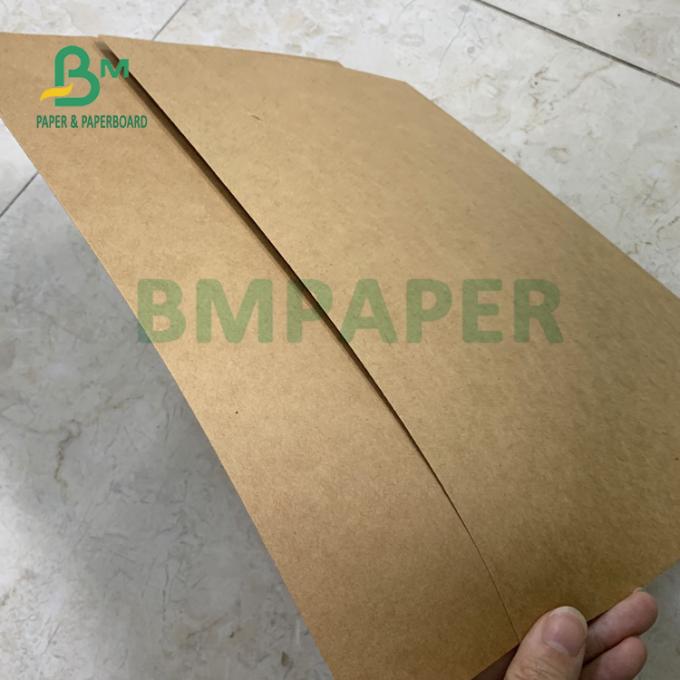 hojas de papel de Kraft de saco de la categoría alimenticia 200gsm para el envasado de alimentos biodegradable