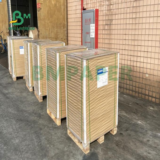 hojas de papel de Kraft de saco de la categoría alimenticia 200gsm para el envasado de alimentos biodegradable
