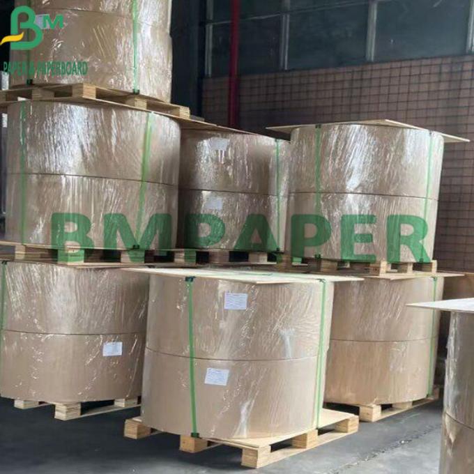 La pulpa de la Virgen 240g + 15g PE cubrió el papel blanco de Cupstock para hacer la taza de papel