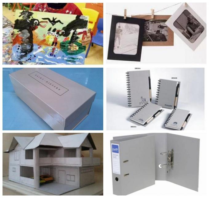 Cubierta de Kraft Book Binding del diseñador del conglomerado de Gray Book Board Binders Board