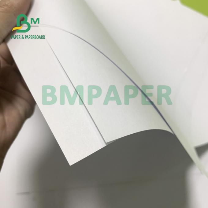 alto papel blanco opaco a granel de impresión en offset de 75gsm 78gsm para el folleto