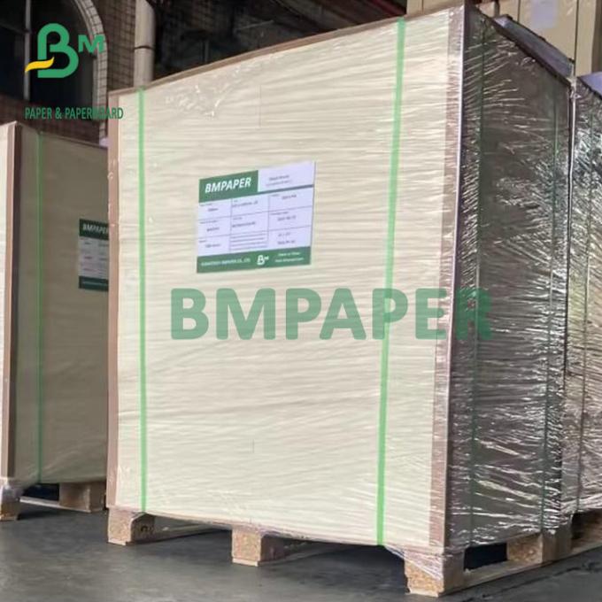 Papel absorbente blanco sin recubrimiento del tablero 600um 800um del práctico de costa para las esteras de la cerveza