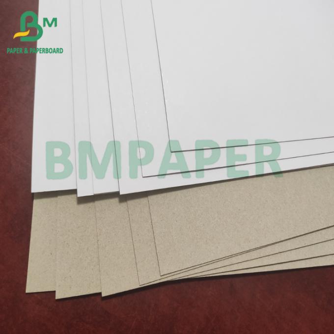 400gsm reciclable cubrió completamente el conglomerado alineado blanco Grey Back