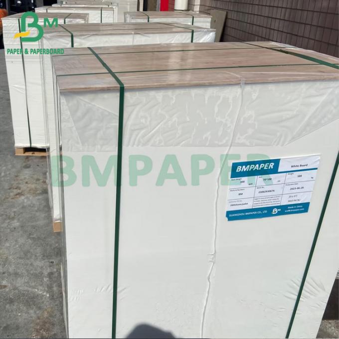 Tamaño blanco lateral doble de la cartulina 1m m 1.5m m alta tiesura de 700m m x de 1000m m
