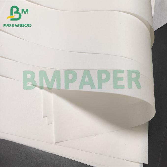 35gsm embalaje de papel impermeable a la grasa blanco Rolls de papel de la categoría alimenticia del grado 3