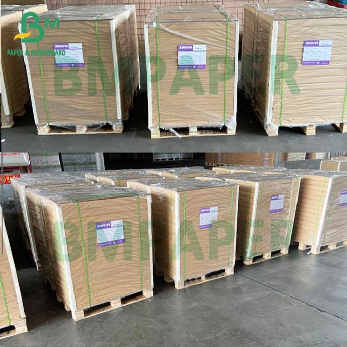 Color de papel extensible de papel de Kraft de saco 50kg del bolso químico del cemento Brown