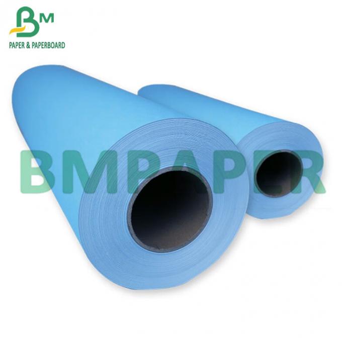 Papel de trazador azul de alta calidad del color cad de Hotsale 80g para dirigir la impresión