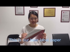 Papel de etiqueta de cerveza