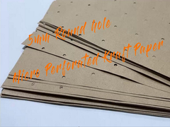 80 grs de papel kraft micro perforado plano de 60