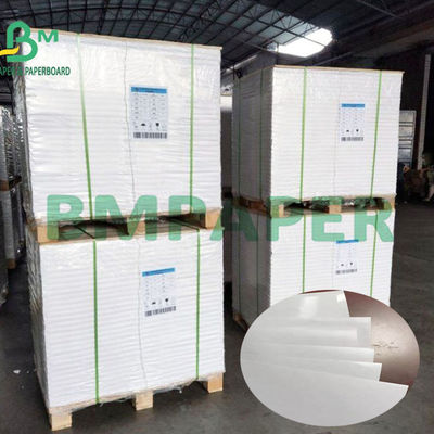 la prenda impermeable laminada PE 80g + 15g blanqueó el papel compensado blanco de Woodfree