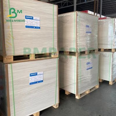 250gsm 300gsm C1S Kraft detrás cubrió al tablero a dos caras para la caja fuerte de la comida de la caja de la ensalada