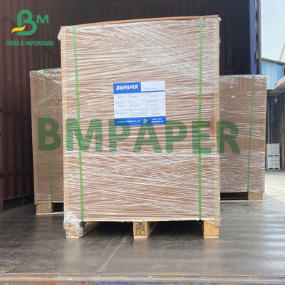 Papel de Kraft de saco blanco blanqueado 80gsm de alta resistencia para el OEM de los bolsos