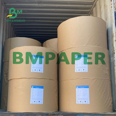 papel del arte del saco de 80g 90g Brown para el bolso resistente del cemento de los bolsos de la rotura