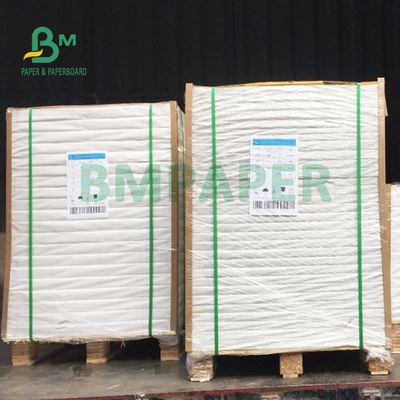 Papel compensado blanco estupendo 140gsm 160gsm de Woodfree buena llanura de 635m m x de 914m m