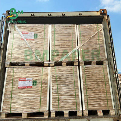 las hojas de papel de 127g 160g Brown Kraft para el sacar encajonan Rasgón-resistencia