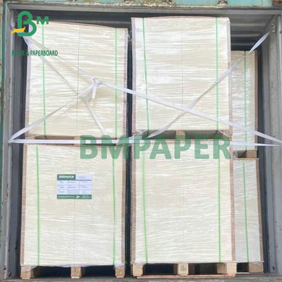 Papel absorbente blanco sin recubrimiento del tablero de papel del tablero 600um 800um del práctico de costa para las esteras de la cerveza