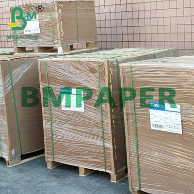 de papel de Kraft de saco de alta resistencia de la Virgen 150gsm de los 48cm los 50cm para el empaquetado de la alimentación