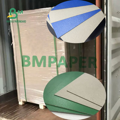 La compresa revestida Grey Backing Board Sheet Recycled del color negro azulverde reduce 1m m a pulpa 1.2m m 1.5m m
