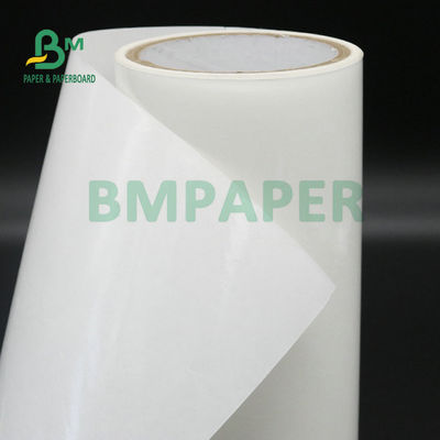 Papel azul blanco de alta calidad de 58g 60g 62g Glassin para hacer la etiqueta engomada