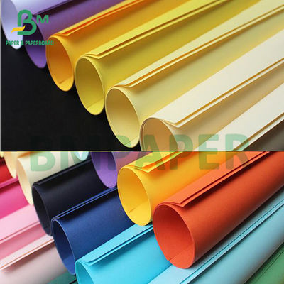Papel color offset 80gm cartón de color sin recubrimiento para impresión