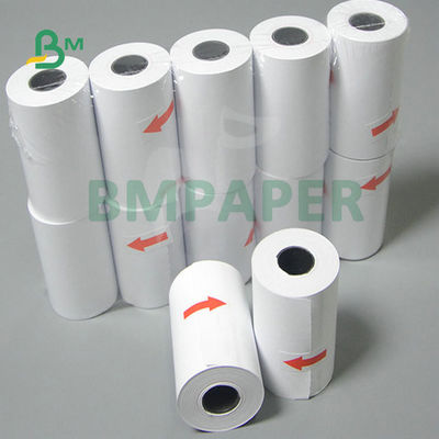 48 gr 50 gr 80X80MT 50X50MT cajero automático POS caja registradora térmica papel rollo