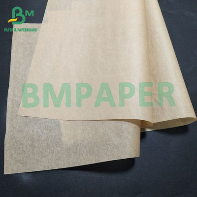 Resistente al aceite marrón y resistente al agua Papel de calidad alimentaria tamaño personalizable Resistente al aceite 33 / 35 / 38 / 40 / 50g