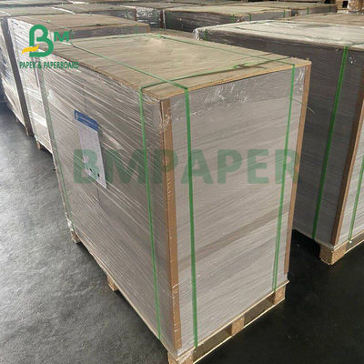 400gm 450gm C1S Gris de espalda de alta calidad Papel para zapatos Caja 22 x 26 pulgadas