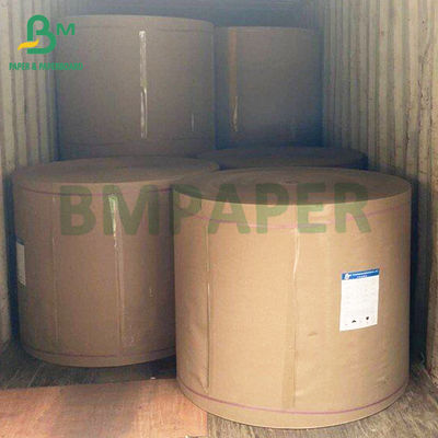 40 grs de papel kraft de una sola cara de bolsa marrón brillante de calidad superior