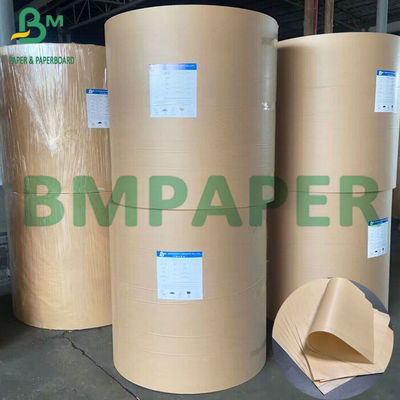 40 g de papel Kraft marrón de grado alimenticio, papel con costillas a prueba de humedad