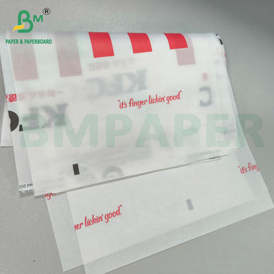 Papel a prueba de grasa de 35 - 50 gramos perfecto para envases de alimentos grasos con kit 3 - 7